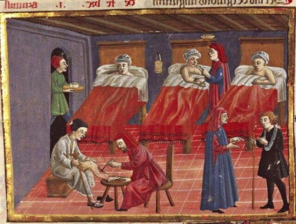traitements médicaux Moyen Âge